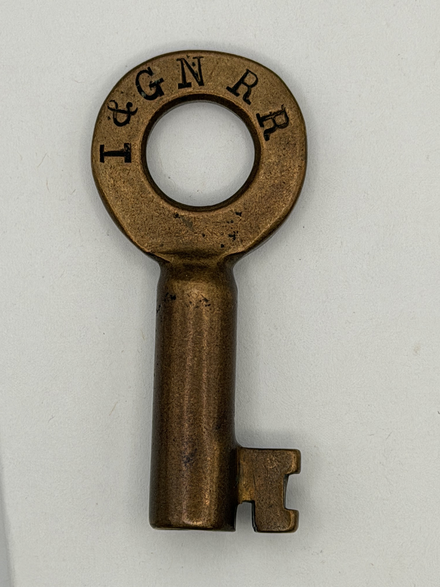 International and Great Northern Railroad Wilson [“W”] Bohannan Co. Brass Switch I&GN RR