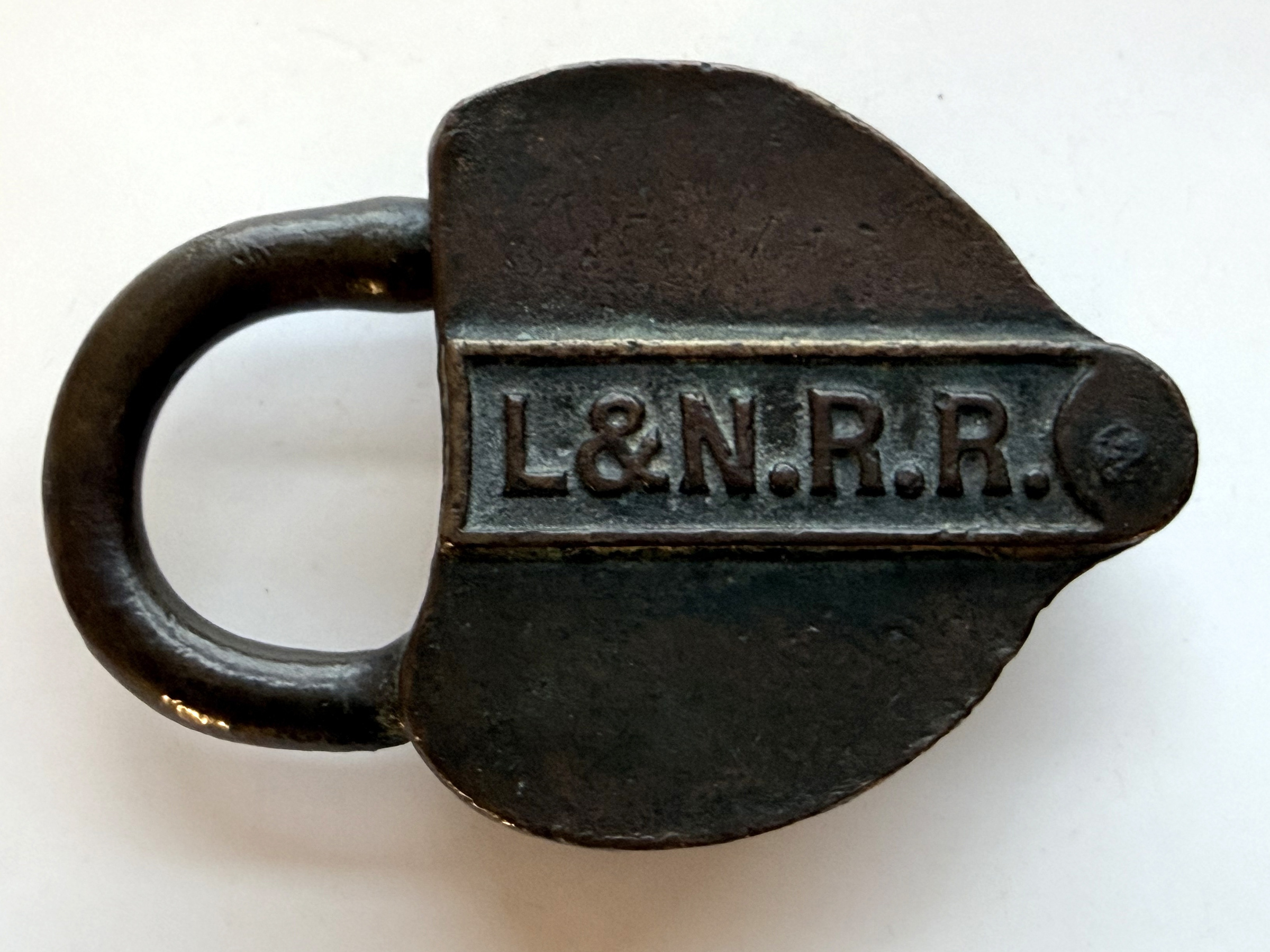 Louisville & Nashville Railroad No hallmark Brass Unknown L&NRR
