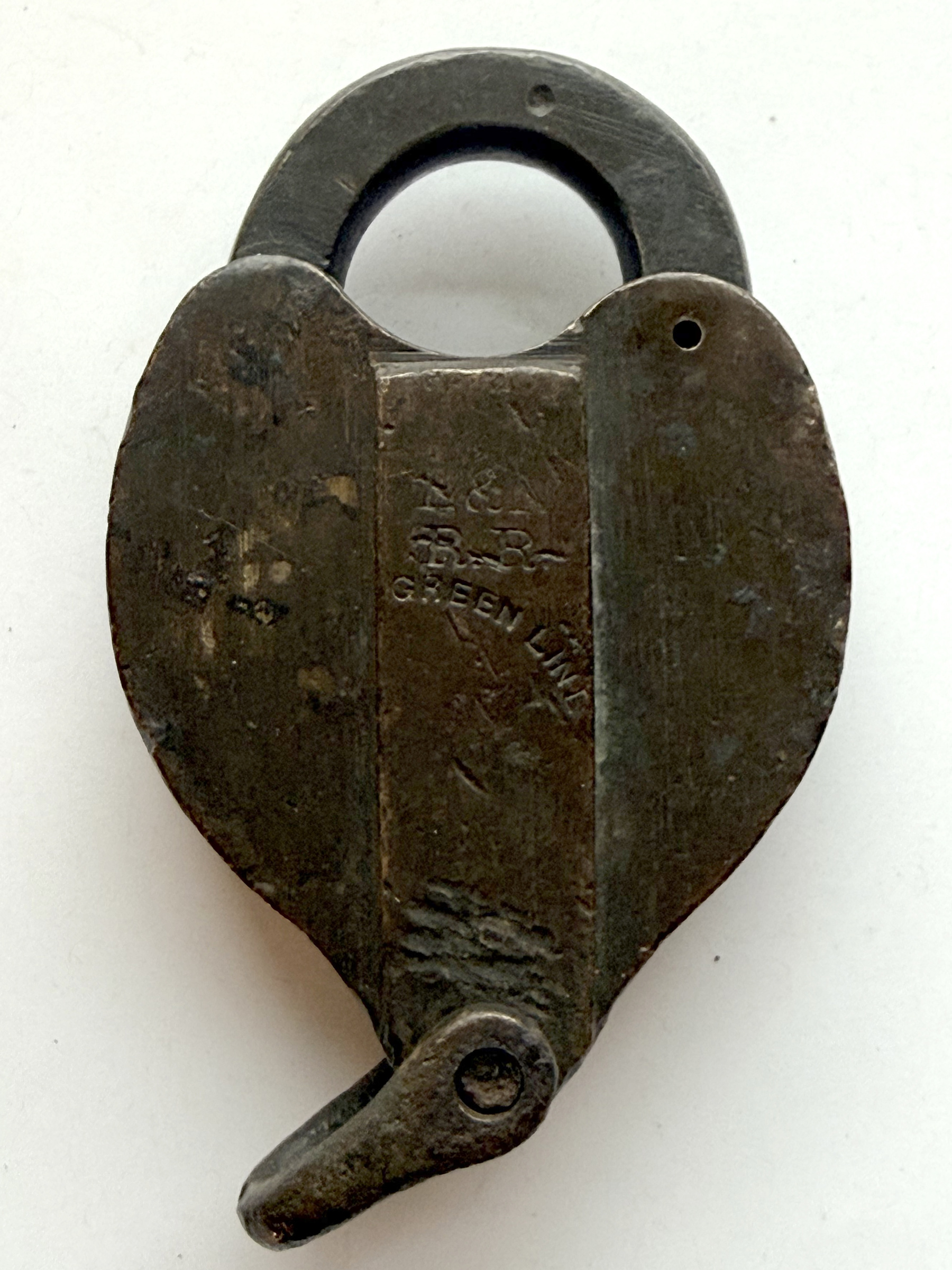 Louisville & Nashville Railroad Speckmann Co. Brass Car Seal L&NRR