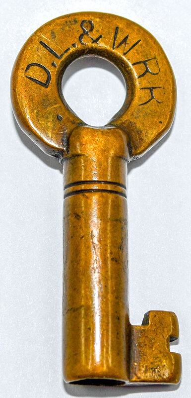 Delaware Lackawanna & Western Brass Switch DL&W RR