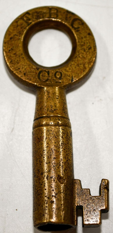 Fall Brook Coal Co Slaight Brass FBC CO