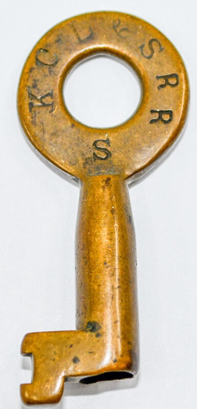 Kansas City Lawrence & Southern Brass Switch KCL & S RR