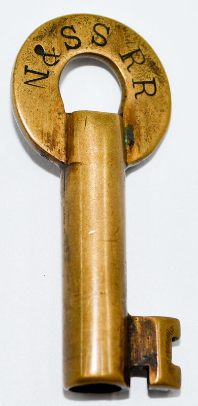 Newburgh & South Shore Slaymaker Brass Switch N&SS RR