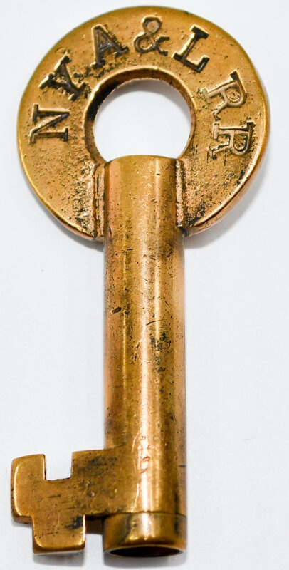 New York Auburn & Lansing Brass Switch NYA&L RR