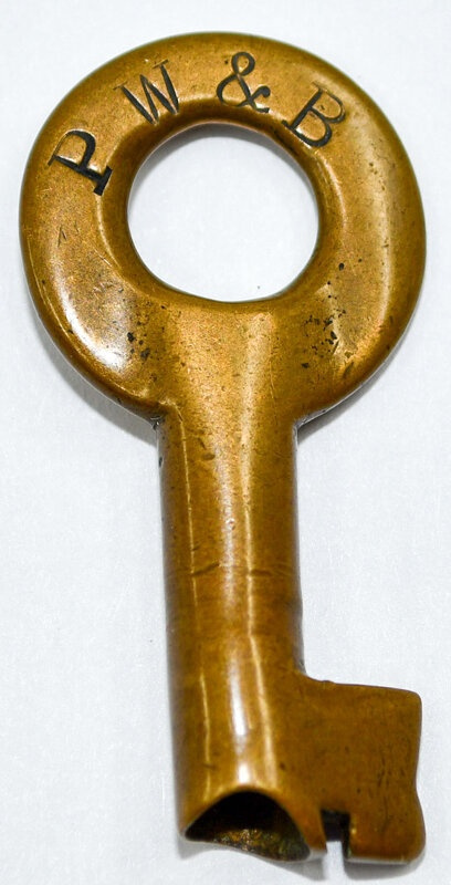 Philadelphia Wilmington & Baltimore Fraim Brass Switch PW&B