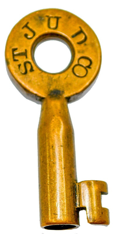 St Joseph Union Depot Co. MM Buck Brass STJUD CO