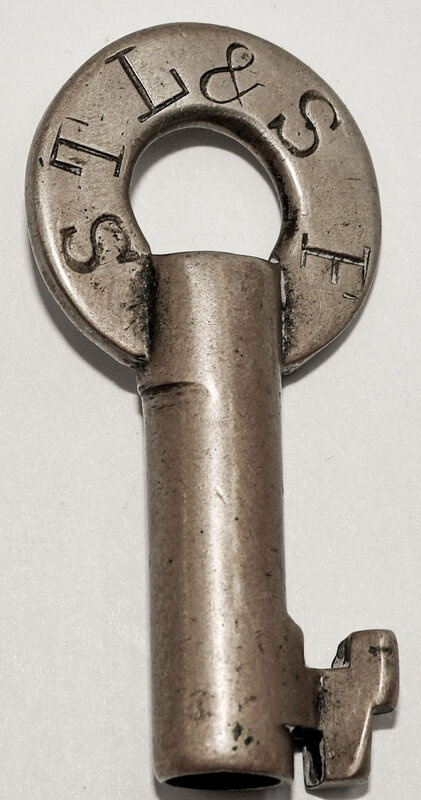 St Louis & San Francisco Nickel-plated Switch STL&SF
