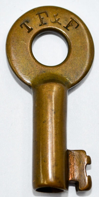 Toledo Fostoria & Findley Fraim Brass TF&F