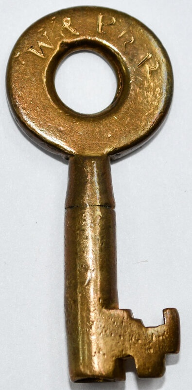 Washington & Potomac Romer & Co Brass W&P RR