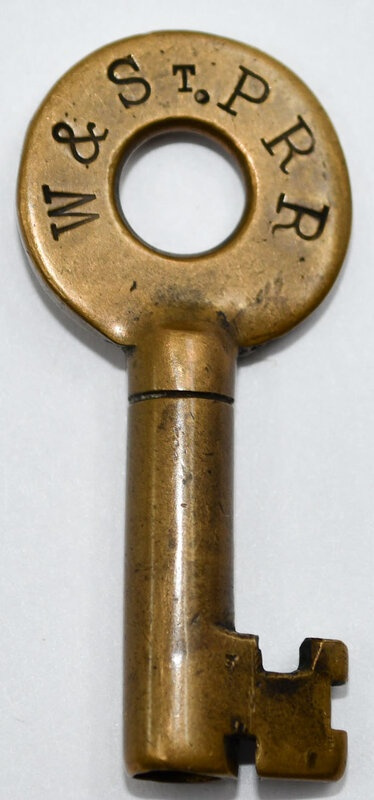 Winona & St Peter Wilson Bohannan Brass W&STP RR