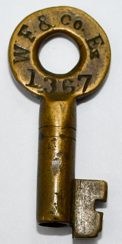 Wells Fargo & Co Express Climax Brass WF & CO EX 1367