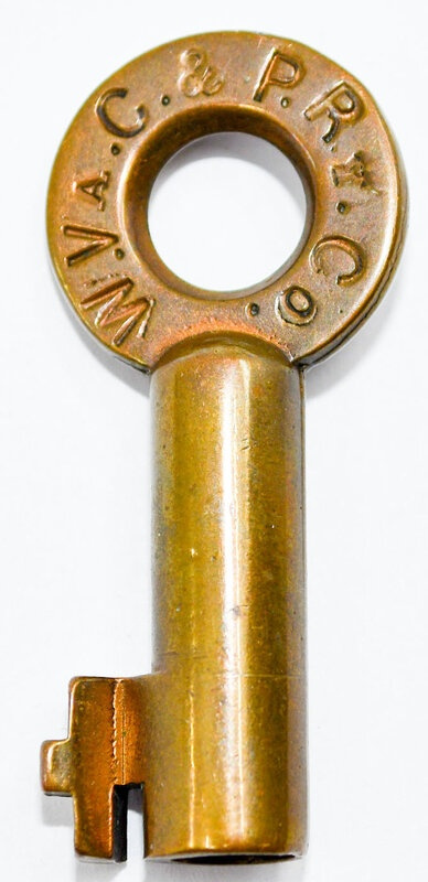 West Virginia Central & Pittsburgh Brass Switch WVAC&P RY