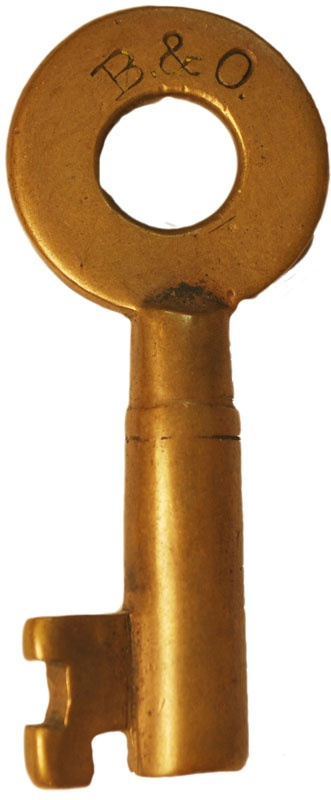 Baltimore & Ohio Brass B&O