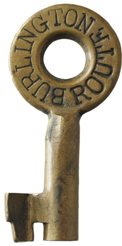 Brass Switch BURLINGTON ROUTE