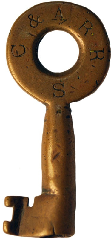 Chicago & Alton Brass Switch C&A RR