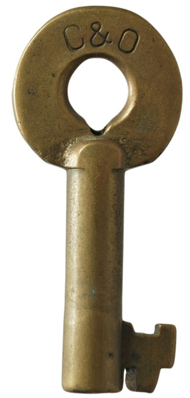 Chesapeake & Ohio Adlake Brass Switch C&O