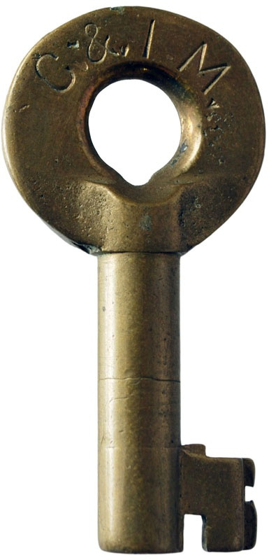 Chicago & Illinois Midland Adlake Brass Switch C&IM