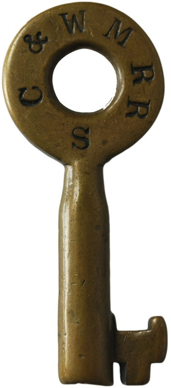 Chicago & West Michigan Brass Switch C&WMRR