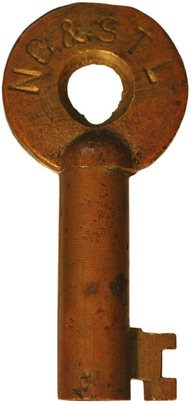 Nashville Chattanooga & St. Louis Adlake Brass Switch NC&STL