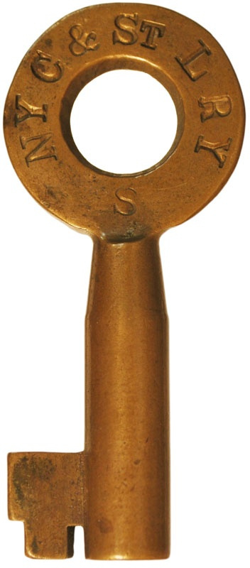 New York Chicago & St. Louis Brass Switch NYC&STLRY