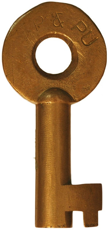 Peoria & Pekin Union Adlake Brass Switch P&PU