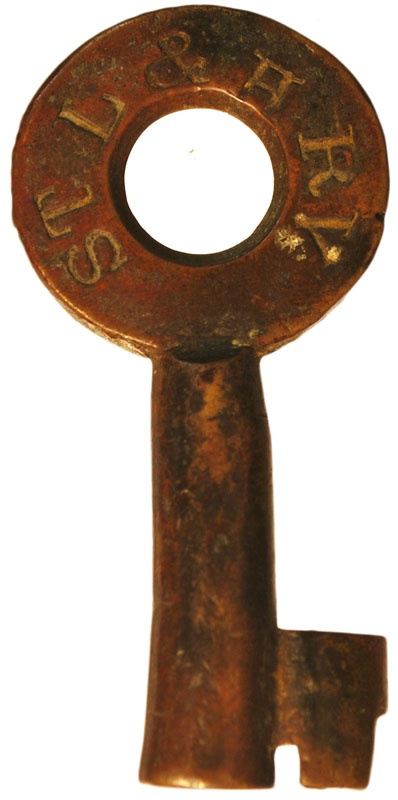 St Louis & Hannibal Handlan Buck Brass Switch STL&HRY