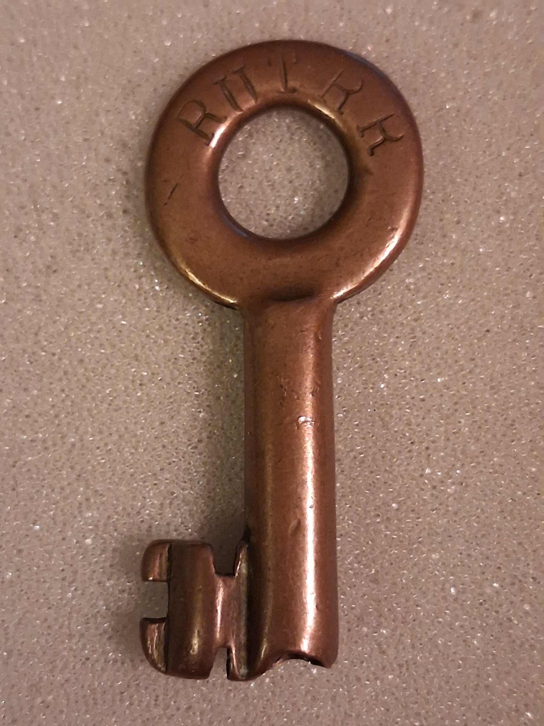 Rutland Railroad No hallmark Brass Unknown RUTRR