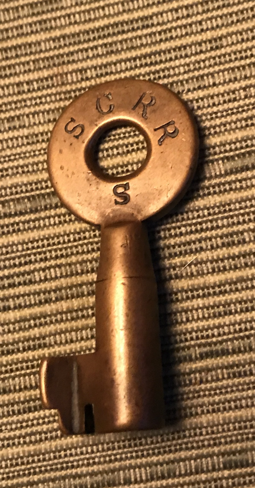 Southern Central Railroad Ritchie & Sons Brass Switch SCRR