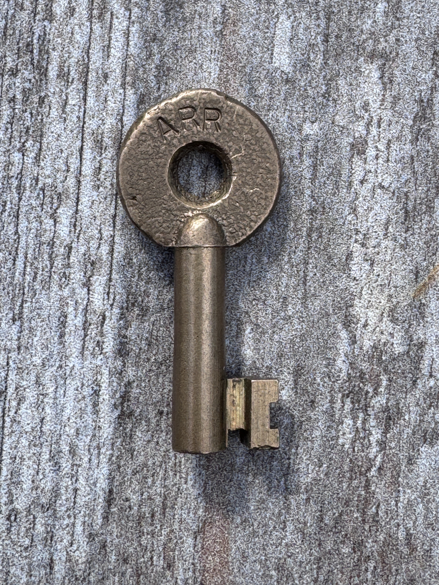 Alaska Railroad Adlake (straight) Brass Switch ARR