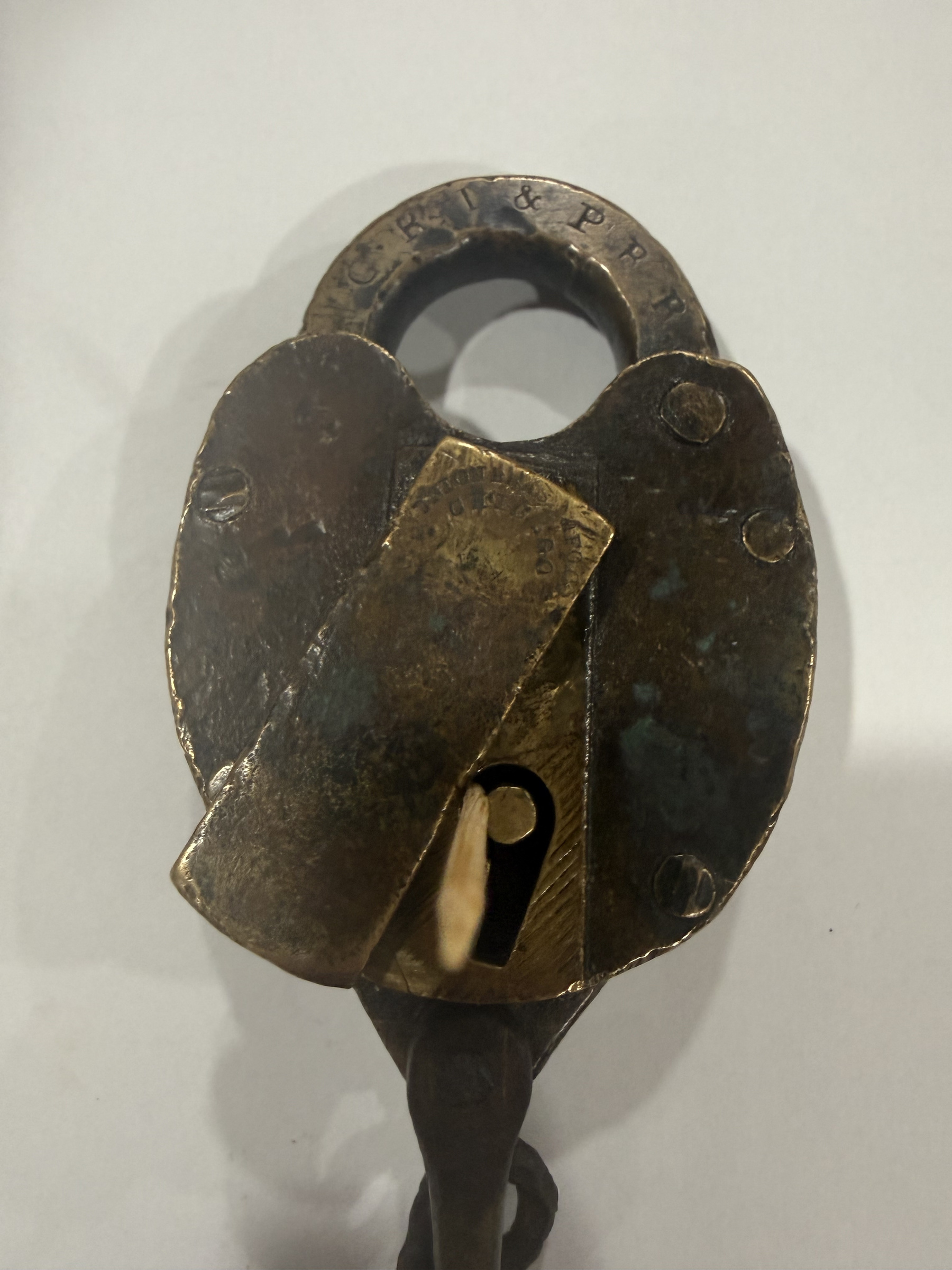Chicago Rock Island & Pacific Union Brass Mfg. Co. Brass Switch CRI&P RR
