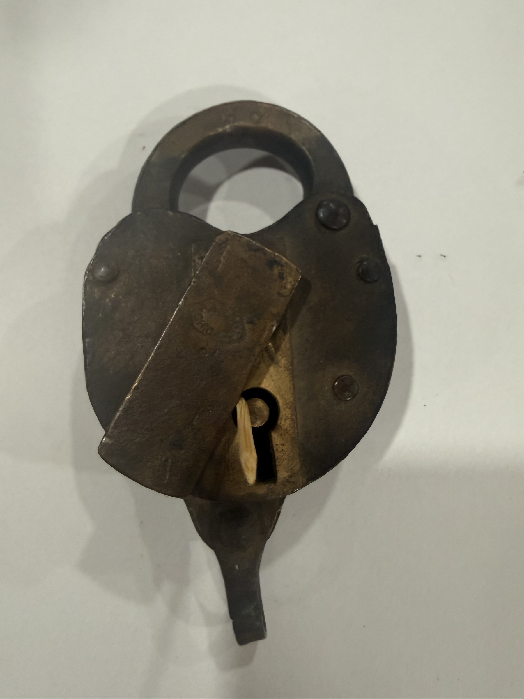 Chicago Rock Island & Pacific Adams & Westlake (hexagon) Brass Hand Car CRI&P RR