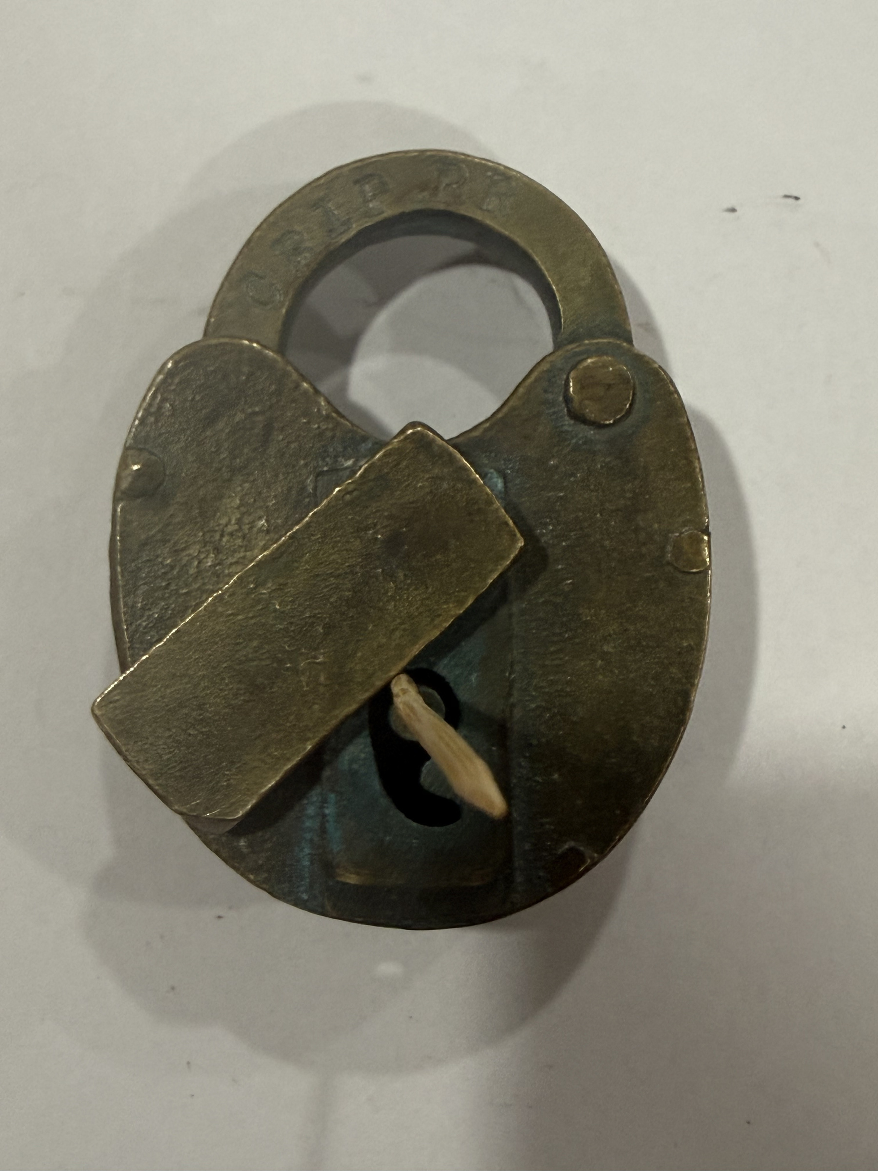 Chicago Rock Island & Pacific No hallmark Brass Signal CRI&P RR